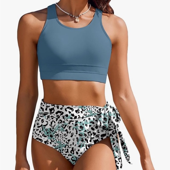 Ai’mage Swimsuit Swimwear Bikini Two Piece Size Large - Picture 1 of 6